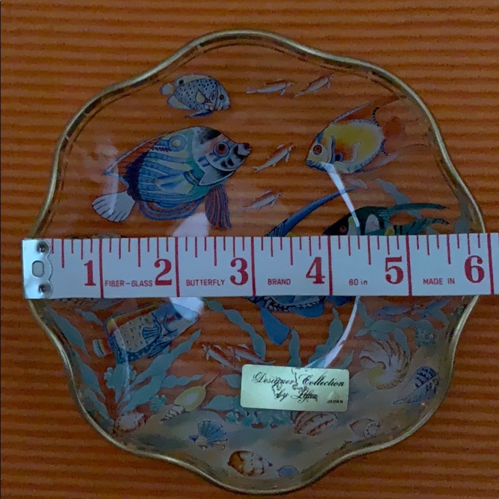 Designer Collection by Lefton Japan ruffled plate